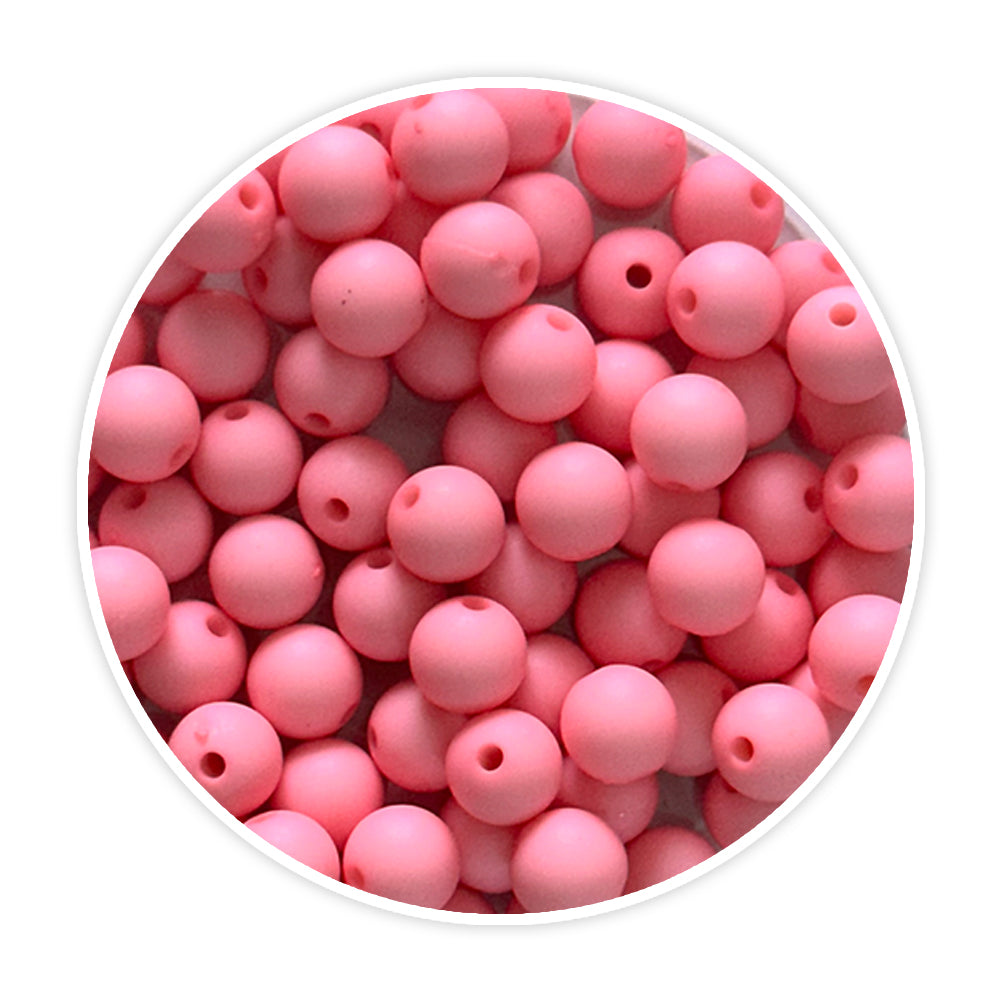 iCraft Accessories-Pink Moti (Matt) 8mm.Pack Of 20 Grams