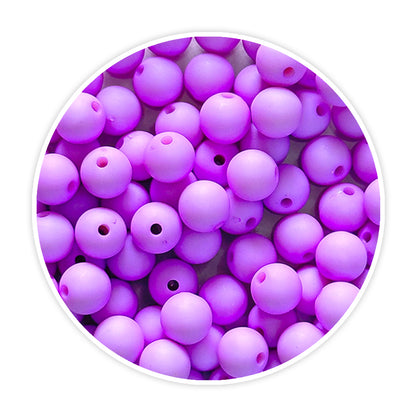 iCraft Accessories-Purple Moti (Matt) 8mm.Pack Of 20 Grams