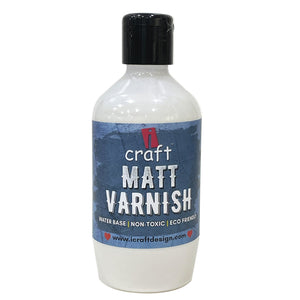 Matt Varnish by iCraft: The Ideal Finish for Your Art and Craft Projects