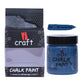 iCraft Premium Chalk Paint - Smooth, Creamy & Non-Toxic - Ideal for DIY & Resin Projects-100ml Old World Blue