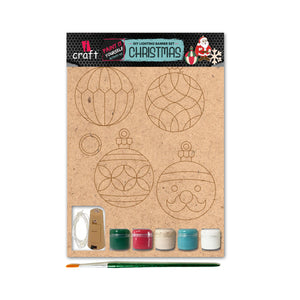 iCraft DIY Lighting Banner - Paint It Yourself Home Decor Art Kit - Ornaments