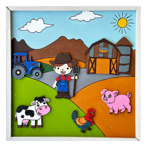 iCraft DIY Countryside Canvas Painter's Kit-PK04