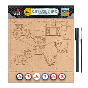iCraft DIY Countryside Canvas Painter's Kit-PK04