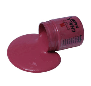 iCraft Premium Chalk Paint - Smooth, Creamy & Non-Toxic - Ideal for DIY & Resin Projects-100ml  Radical Raspberry