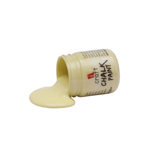 iCraft Premium Chalk Paint - Smooth, Creamy & Non-Toxic - Ideal for DIY & Resin Projects-100ml  Rich Yellow