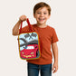 iCraft ROADSTER DIY Sling Bag for Kids – Paint Your Own Car-Themed Bag with 6 Sketch Pens – Art & Craft Set for Boys Age 6+ – 8"x10" Shoulder Bag with Zip