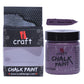 iCraft Premium Chalk Paint - Smooth, Creamy & Non-Toxic - Ideal for DIY & Resin Projects-100ml  Roman Purple