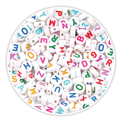 iCraft Alphabet Beads: WC Alphabet Round Create Personalized Jewelry and More!