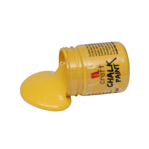 iCraft Premium Chalk Paint - Smooth, Creamy & Non-Toxic - Ideal for DIY & Resin Projects-100ml  Royal Gold