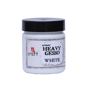 White Gesso by iCraft: Clear Gloss Primer for Any Surface