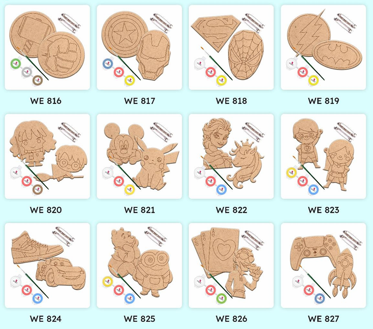iCraft Creator's Badge Assorted MRP50 bulk