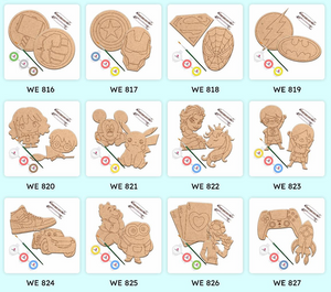 iCraft Creator's Badge Assorted MRP50 bulk