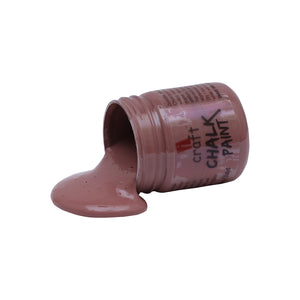 iCraft Premium Chalk Paint - Smooth, Creamy & Non-Toxic - Ideal for DIY & Resin Projects-100ml  Smokey Claret