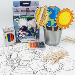iCraft My Scribbling Kit- Space Adventure