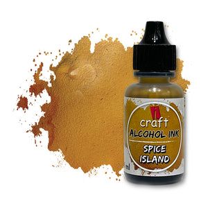iCraft Alcohol Ink -Spice Island Vibrant and Versatile Ink for Resin and Abstract Art