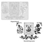 iCraft Multi-Surface Stencils - Perfect for Walls, DIY & Resin Art Projects | Reusable |12" x 18" Stencil-8403