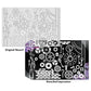 iCraft Multi-Surface Stencils - Perfect for Walls, DIY & Resin Art Projects | Reusable |12" x 18" Stencil-8409