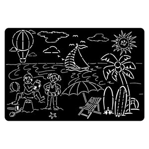 iCraft Multi-Surface Stencils - Perfect for Walls, DIY & Resin Art Projects | Reusable |12" x 18" Stencil-8423
