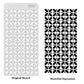 iCraft Multi-Surface Stencils - Perfect for Walls, DIY & Resin Art Projects | Reusable | Layering 4" x 8" Stencil-8502