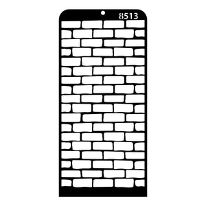 iCraft Multi-Surface Stencils - Perfect for Walls, DIY & Resin Art Projects | Reusable | Layering 4" x 8" Stencil-8513