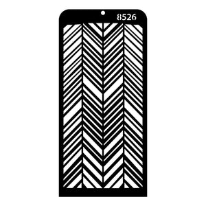 iCraft Multi-Surface Stencils - Perfect for Walls, DIY & Resin Art Projects | Reusable | Layering 4" x 8" Stencil-8526