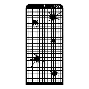 iCraft Multi-Surface Stencils - Perfect for Walls, DIY & Resin Art Projects | Reusable | Layering 4" x 8" Stencil-8529