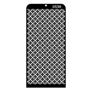 iCraft Multi-Surface Stencils - Perfect for Walls, DIY & Resin Art Projects | Reusable | Layering 4" x 8" Stencil-8536