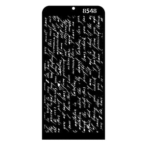 iCraft Multi-Surface Stencils - Perfect for Walls, DIY & Resin Art Projects | Reusable | Layering 4" x 8" Stencil-8548