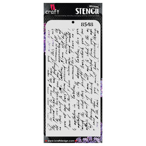 iCraft Multi-Surface Stencils - Perfect for Walls, DIY & Resin Art Projects | Reusable | Layering 4" x 8" Stencil-8548