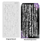 iCraft Multi-Surface Stencils - Perfect for Walls, DIY & Resin Art Projects | Reusable | Layering 4" x 8" Stencil-8557