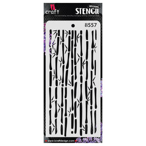 iCraft Multi-Surface Stencils - Perfect for Walls, DIY & Resin Art Projects | Reusable | Layering 4" x 8" Stencil-8557