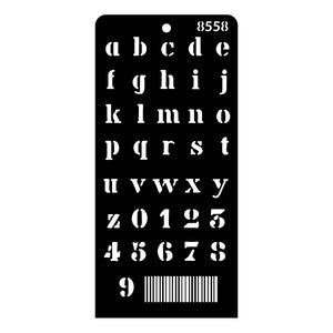 iCraft Multi-Surface Stencils - Perfect for Walls, DIY & Resin Art Projects | Reusable | Layering 4" x 8" Stencil-8558