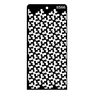 iCraft Multi-Surface Stencils - Perfect for Walls, DIY & Resin Art Projects | Reusable | Layering 4" x 8" Stencil-8566