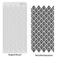 iCraft Multi-Surface Stencils - Perfect for Walls, DIY & Resin Art Projects | Reusable | Layering 4" x 8" Stencil-8574