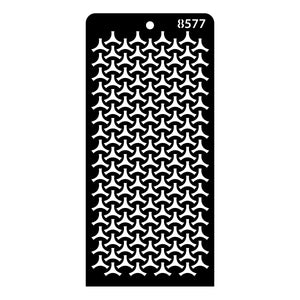 iCraft Multi-Surface Stencils - Perfect for Walls, DIY & Resin Art Projects | Reusable | Layering 4" x 8" Stencil-8577