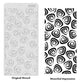 iCraft Multi-Surface Stencils - Perfect for Walls, DIY & Resin Art Projects | Reusable | Layering 4" x 8" Stencil-8580
