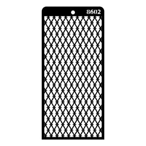iCraft Multi-Surface Stencils - Perfect for Walls, DIY & Resin Art Projects | Reusable | Layering 4" x 8" Stencil-8602