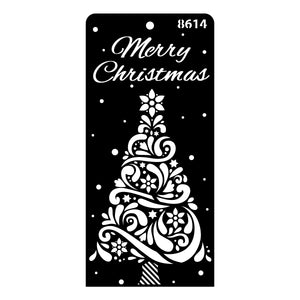 iCraft Multi-Surface Stencils - Perfect for Walls, DIY & Resin Art Projects | Reusable | Layering 4" x 8" Stencil-8614