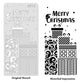 iCraft Multi-Surface Stencils - Perfect for Walls, DIY & Resin Art Projects | Reusable | Layering 4" x 8" Stencil-8616