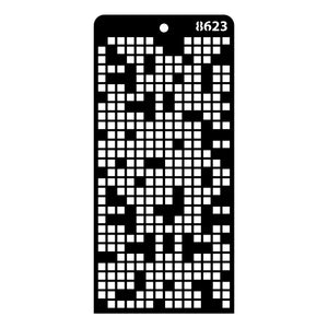 iCraft Multi-Surface Stencils - Perfect for Walls, DIY & Resin Art Projects | Reusable | Layering 4" x 8" Stencil-8623