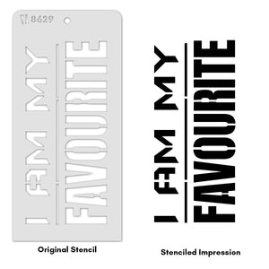 iCraft Multi-Surface Stencils - Perfect for Walls, DIY & Resin Art Projects | Reusable | Layering 4" x 8" Stencil-8629