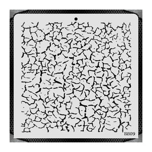 iCraft Multi-Surface Stencils - Perfect for Walls, DIY & Resin Art Projects | Reusable |12" x 12" Stencil-8809