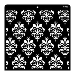iCraft Multi-Surface Stencils - Perfect for Walls, DIY & Resin Art Projects | Reusable |12" x 12" Stencil-8823