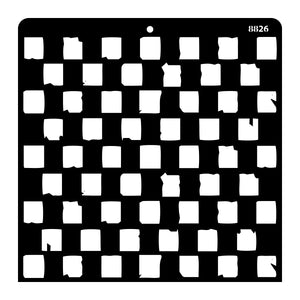 iCraft Multi-Surface Stencils - Perfect for Walls, DIY & Resin Art Projects | Reusable |12" x 12" Stencil-8826