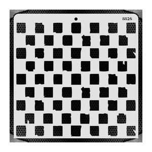 iCraft Multi-Surface Stencils - Perfect for Walls, DIY & Resin Art Projects | Reusable |12" x 12" Stencil-8826