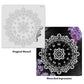 iCraft Multi-Surface Stencils - Perfect for Walls, DIY & Resin Art Projects | Reusable |12" x 12" Stencil-8831