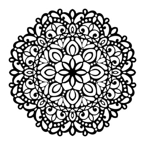 iCraft Multi-Surface Stencils - Perfect for Walls, DIY & Resin Art Projects | Reusable |12" x 12" Stencil-8835