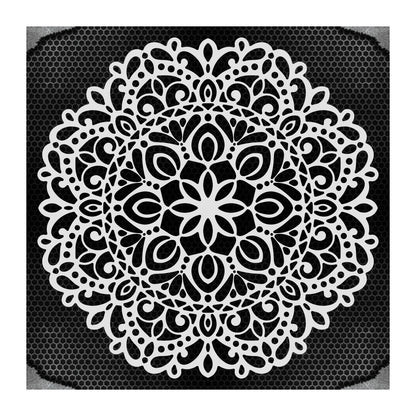 iCraft Multi-Surface Stencils - Perfect for Walls, DIY & Resin Art Projects | Reusable |12" x 12" Stencil-8835