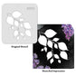 iCraft Multi-Surface Stencils - Perfect for Walls, DIY & Resin Art Projects | Reusable |Mini Stencil 4"x 4"-8903