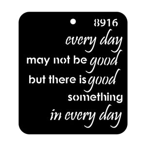 iCraft Multi-Surface Stencils - Perfect for Walls, DIY & Resin Art Projects | Reusable |Mini Stencil 4"x 4"-8916